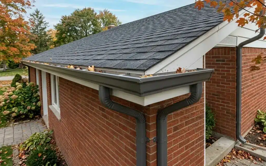 Brick House gutter
