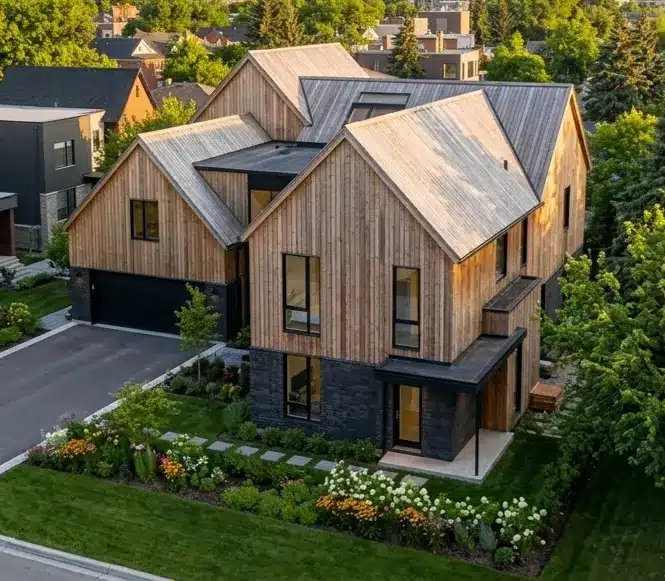 Complex roof example
